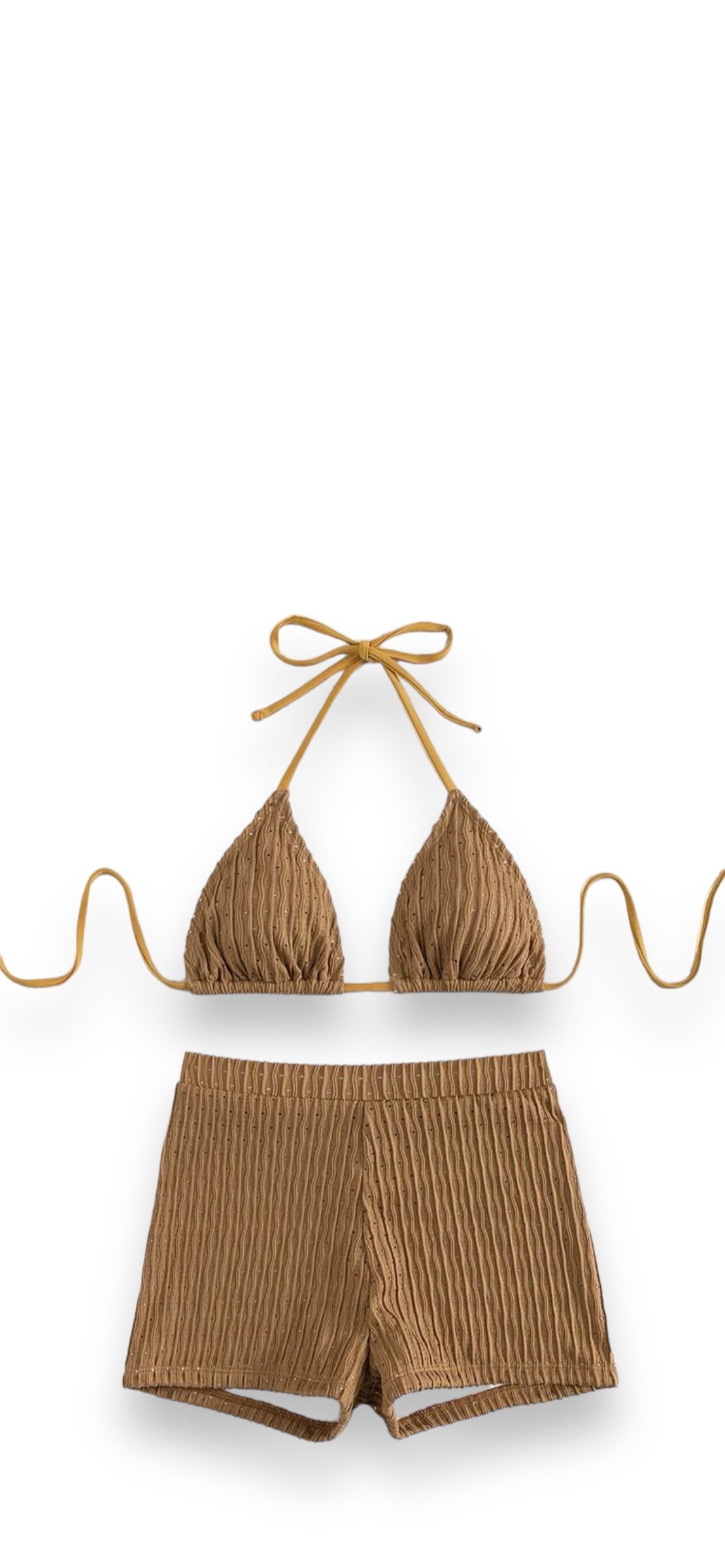 Mamita 2 Piece Swimsuit - Brown