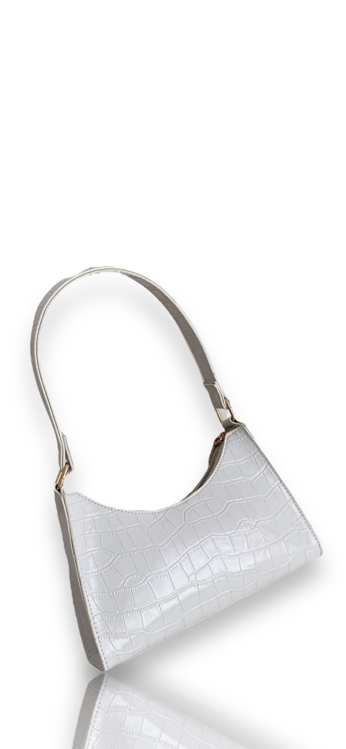 Now Or Never Purse - White