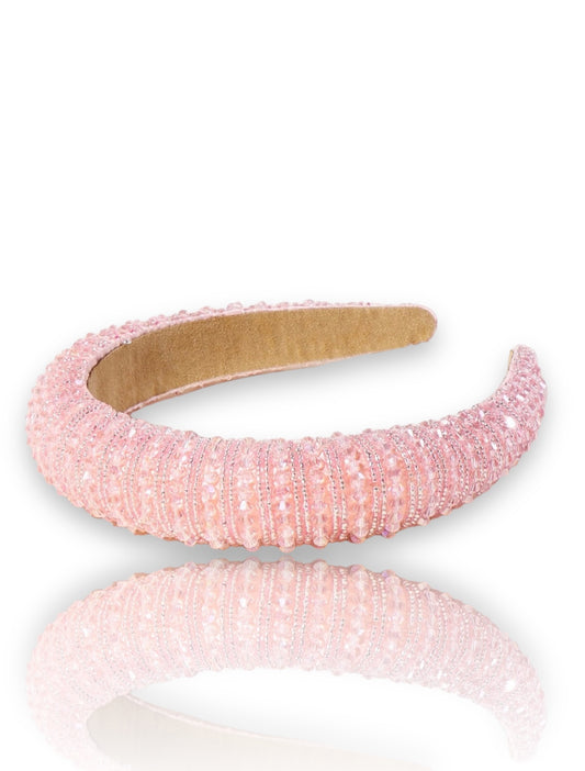 Blinged Out Headband - Pink