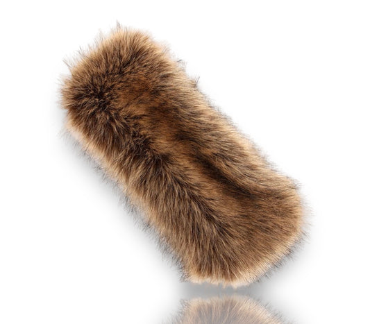 Anything Fur Me Headband - Brown