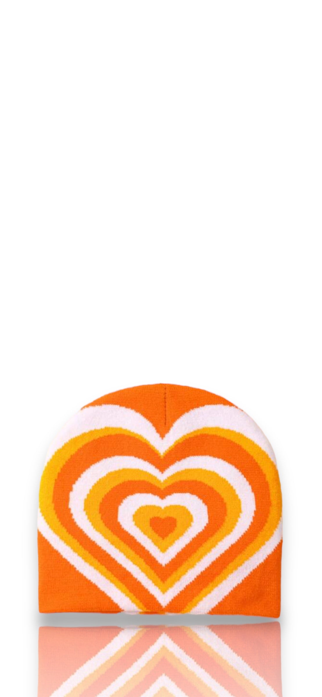 Plenty Hearts Beanie - Orange