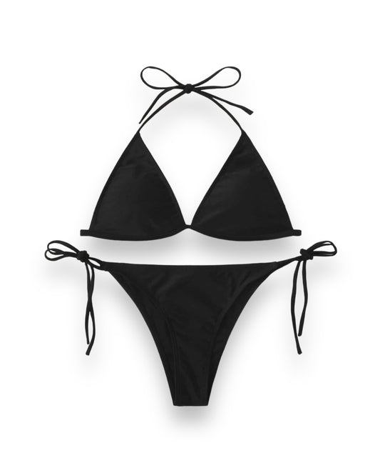 Hot As Ever 2 Piece Bikini - Black