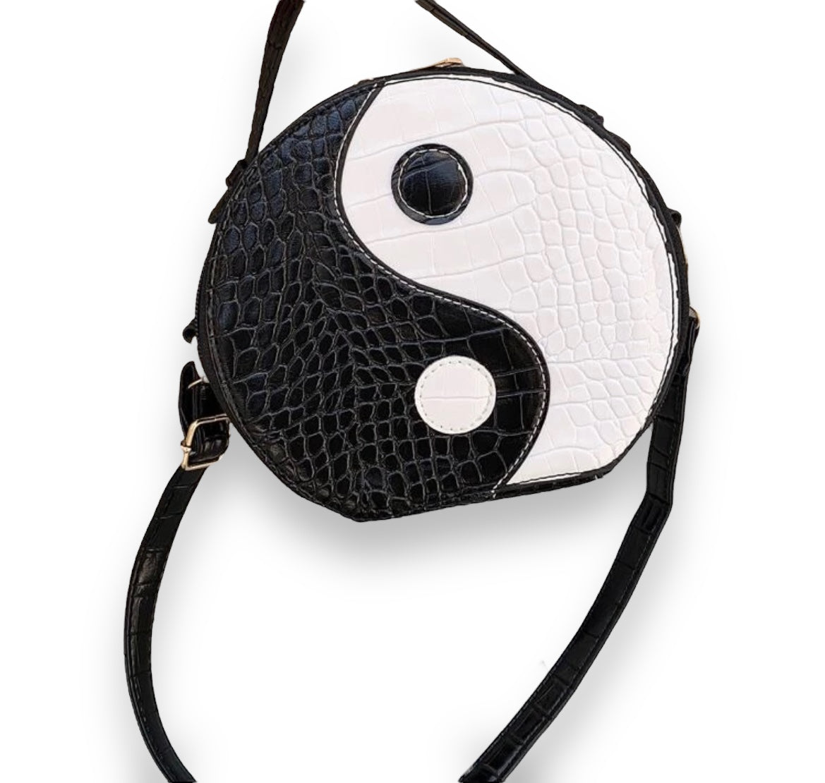 I Choose Peace Purse - Black and White