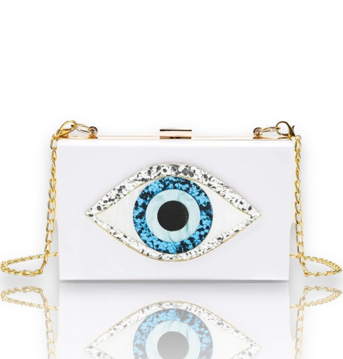 Third Eye Purse - White