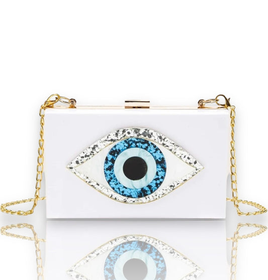 Third Eye Purse - White