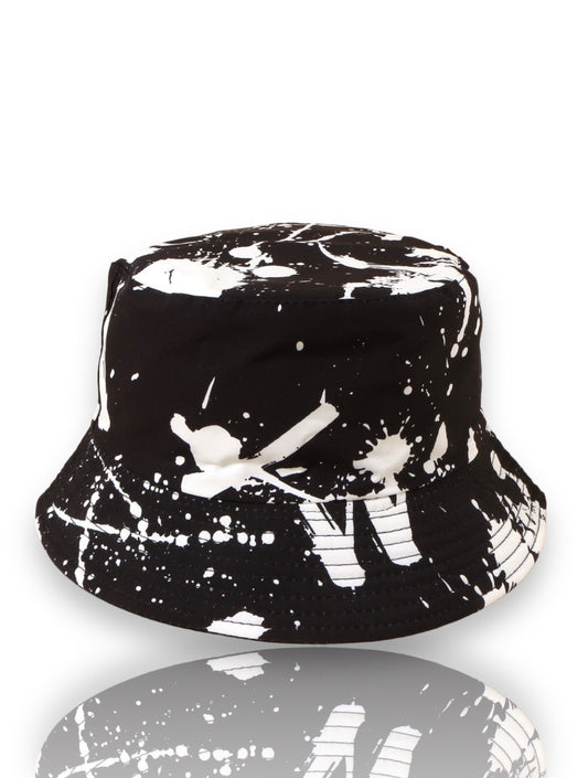 Splish Splash Bucket Hat - Black & White (Adult)