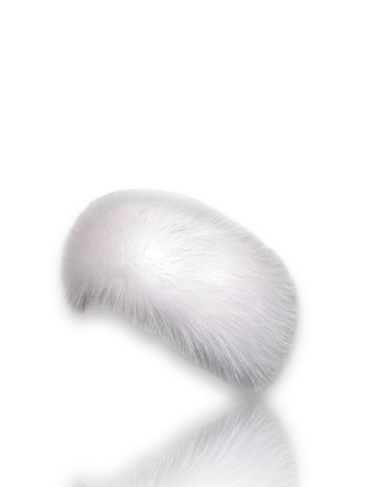 Fur From Perfect Headband - White