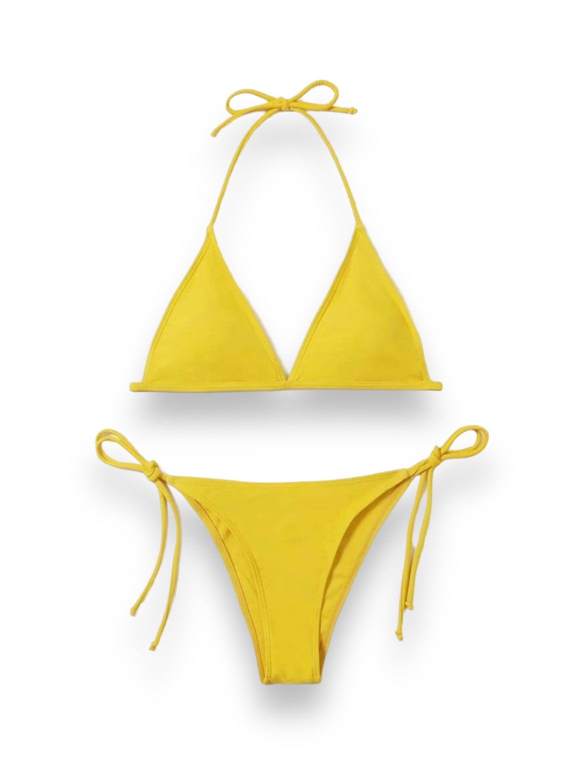 Hot As Ever 2 Piece Bikini - Yellow