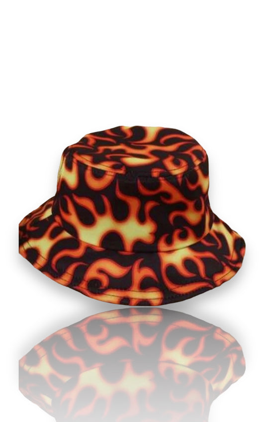 Flaming Hot Bucket Hat - (Adult)