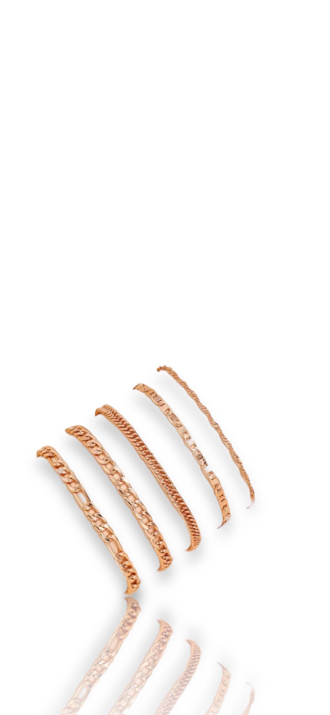 Can’t Stop My Shine Anklet Set - Gold