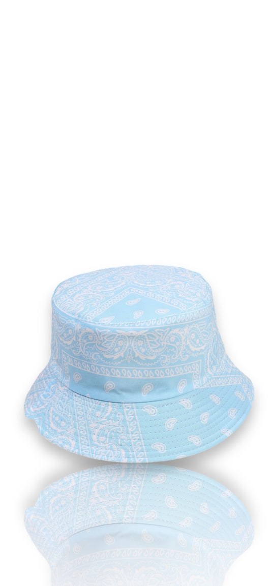 Pick A Side Bucket Hat - Blue & White (Adult)