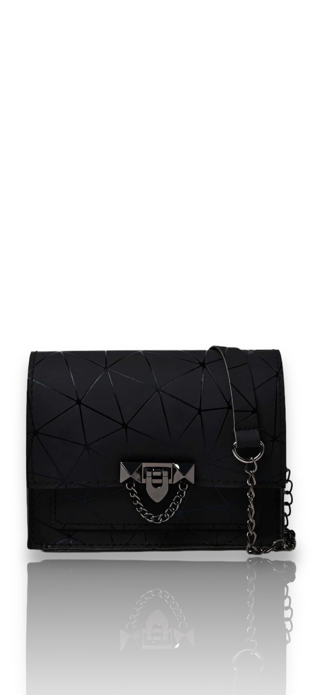 Off The Chain Geo Purse - Black