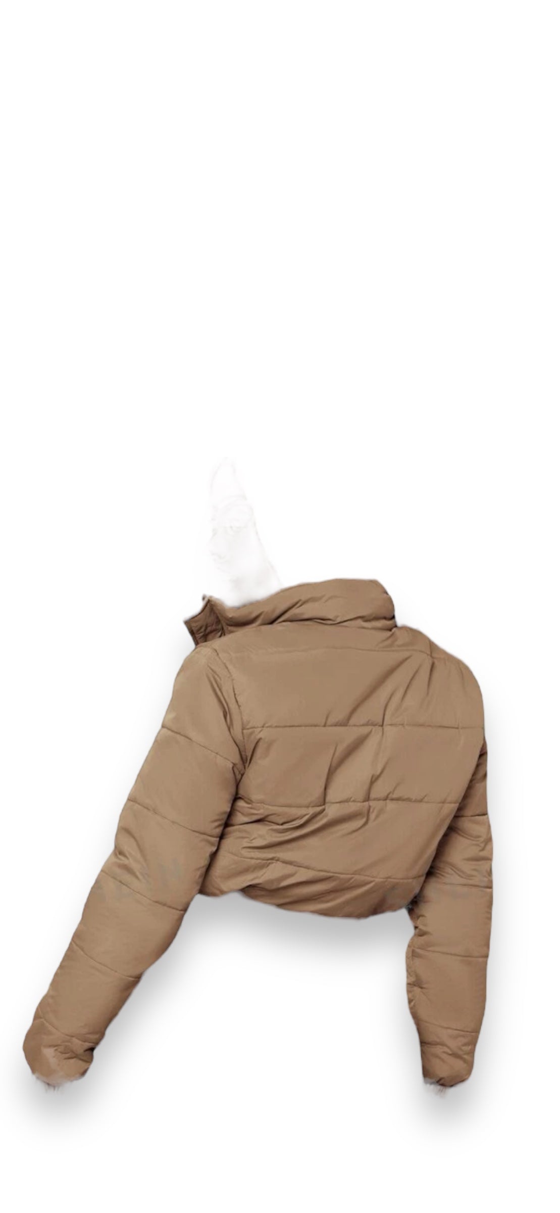 Beige Puffer Jacket