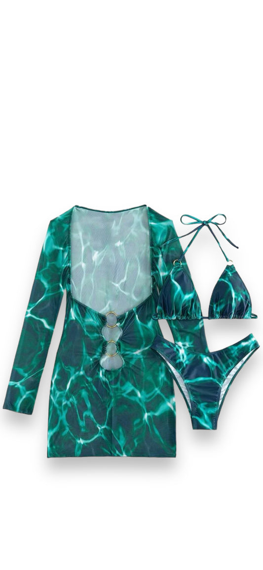 Aquafina 3 Piece Swimsuit